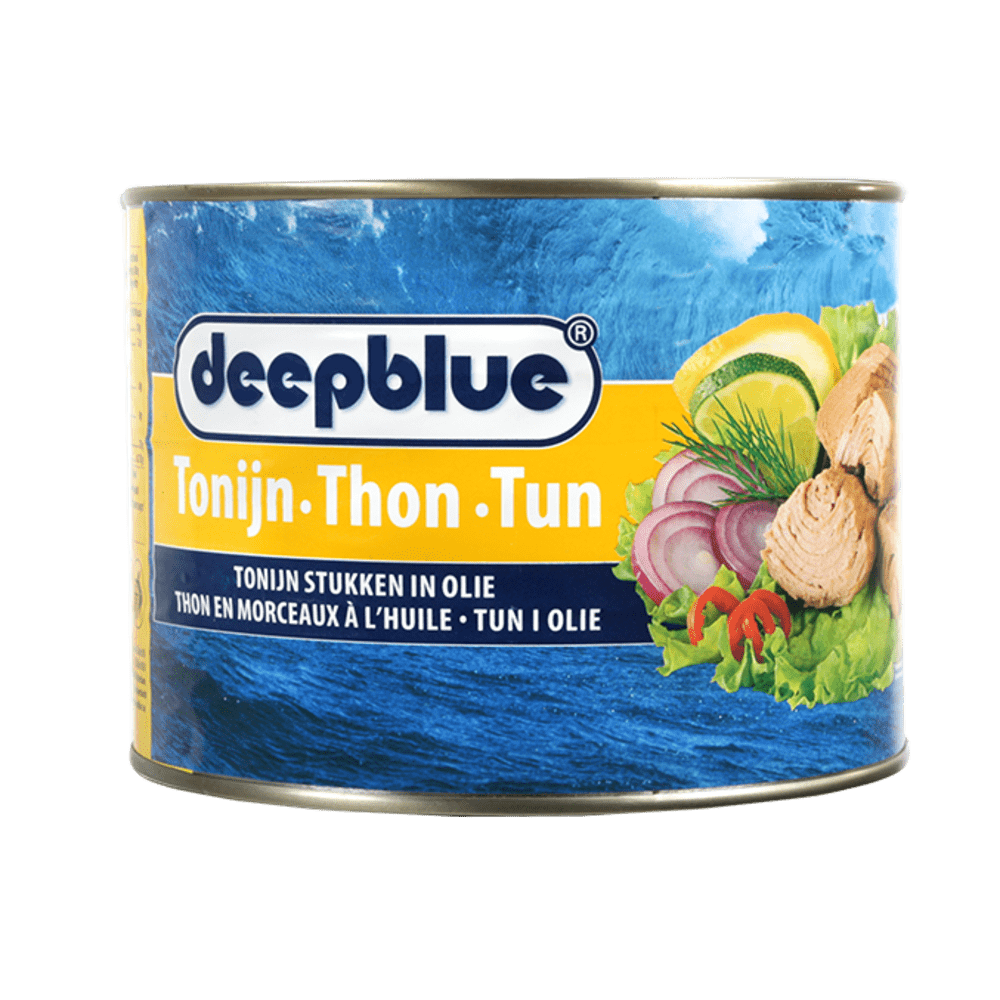 Tuna in sunflower oil 1705g