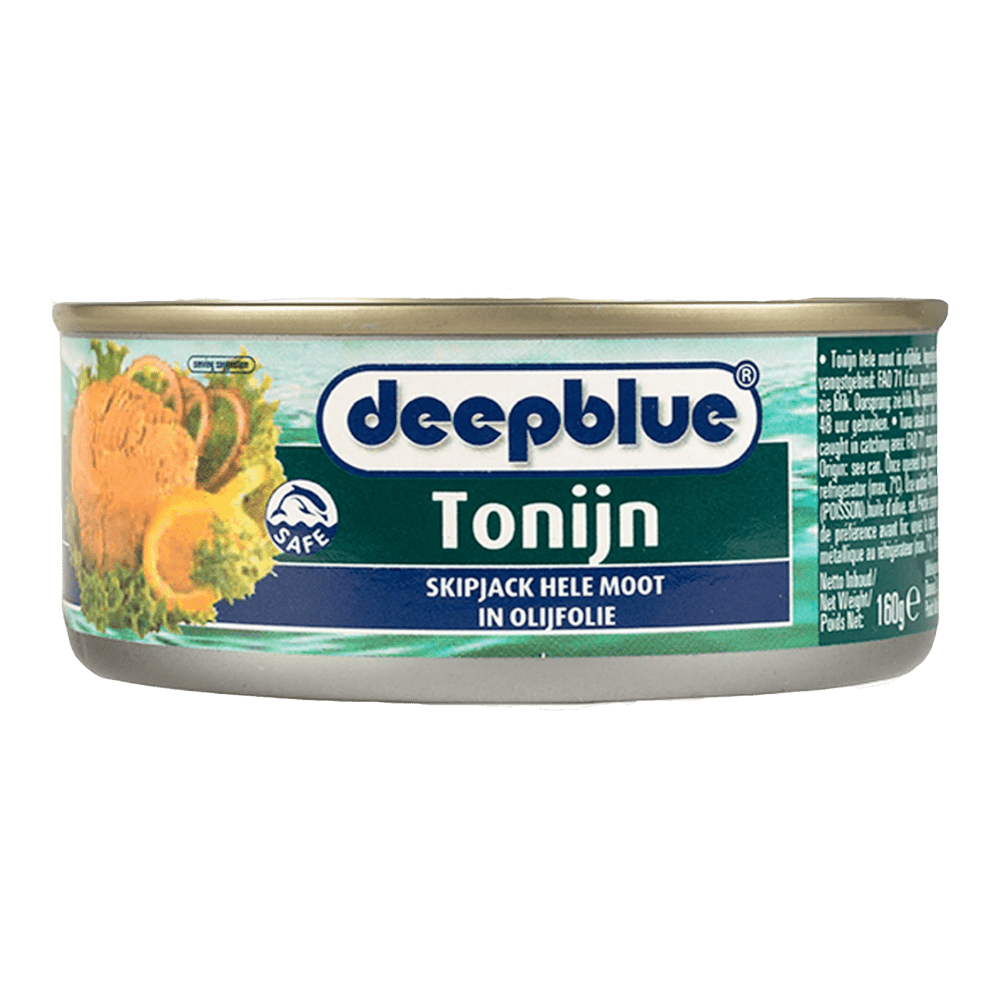 Tuna Skipjack solid pack in olive oil 160g